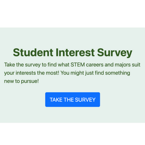 Icon to start the survey